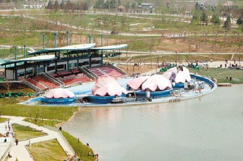 2011年西安世界園藝博覽會水上舞臺工程